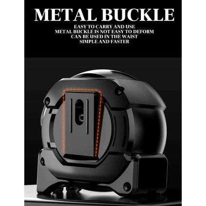 5m Pita meteran pengukur fluoresensi,meteran bangunan pita pengukur baja presisi tinggi