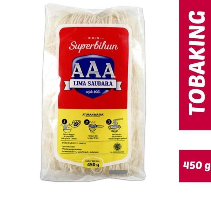 

(Expert) Bihun AAA Lima Bersaudara Super bihun 450 gr