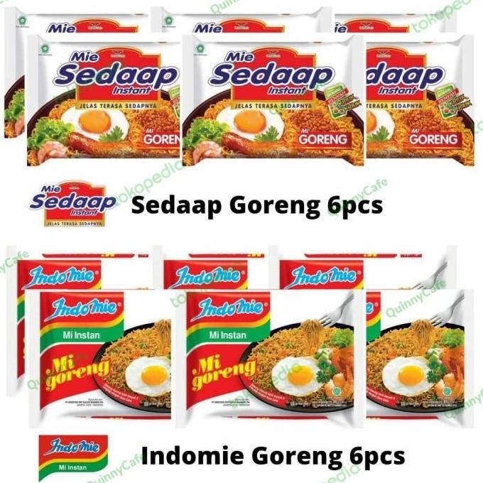 

(Expert) Bundling Indomie Goreng 85gr & Mie Sedaap Goreng 90gr