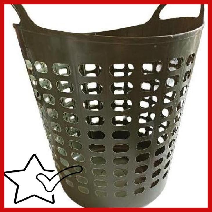 [TKR] KERANJANG LAUNDRY KUPING TINGGI PLASTIK /KERANJANG BAJU KOTOR