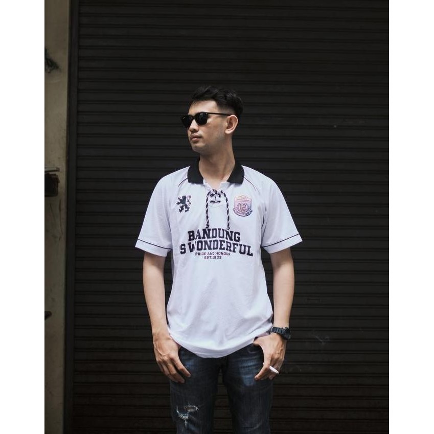 Sale [Jersey Emboss With Patch]  - Bandung Is Wonderful Putih - Player12 /Persib/Bobotoh/Suporter/Ca