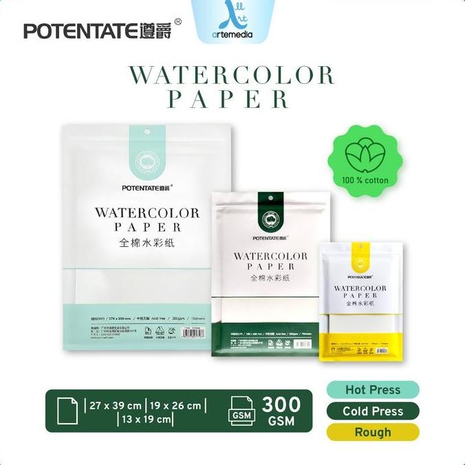 

Sale Potentate Cotton Watercolor Paper Sheet Set