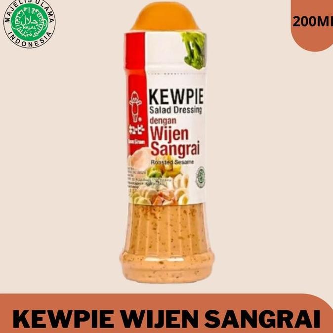 

JH8 Saus Salad Dressing Kewpie wijen sangrai 200 Termurah Halal Selai Sauce