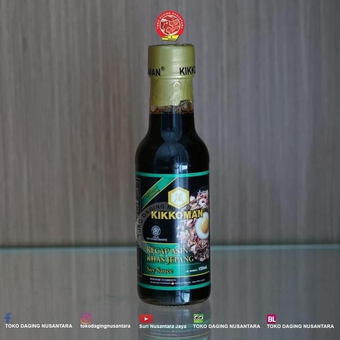 

JH8 Kikkoman Kecap Asin Khas Jepang 150gr
