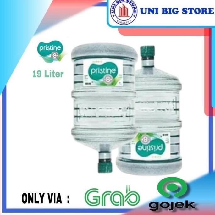 

(Expert) Pristine 8+ Water 19 Liter Galon + Isi Air Mineral Air Alkali