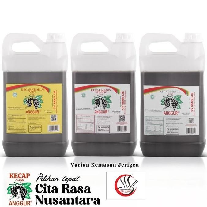 

JH8 KECAP CAP ANGGUR MANIS 5L BUKAN KECAP BANGO / SATE / NASIONAL / ABC