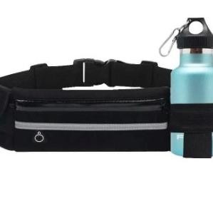Tas Pinggang Lari ADA TEMPAT BOTOL AIR Tas Jogging Tas Lari Belt Lari Running Belt Tas Olahraga