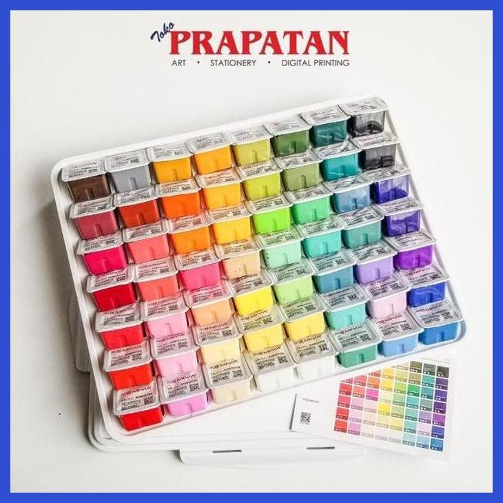 

( SEKOLAH / LUKIS ) SALE MIYA HIMI GOUACHE 56 WARNA X 30ML (SENI / MENGGAMBAR / ART / KERAJINAN ) GOOD QUALITY