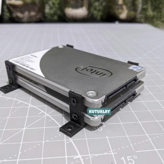 (Expert) Stand SSD / HDD 2.5 4 Susun 2 Susun Mount Bracket Dudukan Hardisk