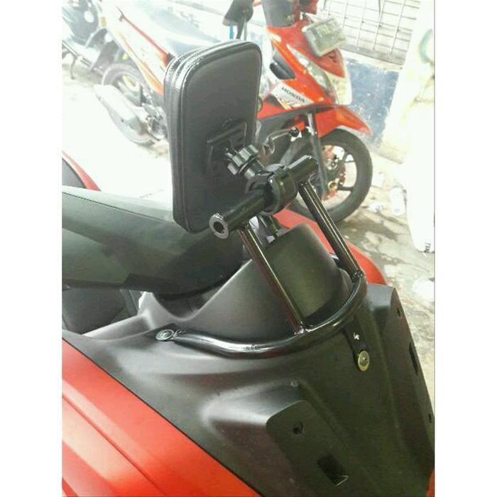 Pe Dudukan Holder Hp Nmax Bracket Dudukan Holder Hp Motor Nmax