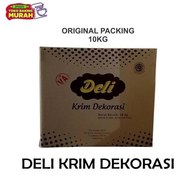 

(Expert) DELI KRIM DEKORASI TF repack 500g bubble wrap