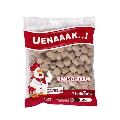 

JH8 Belfoods Bakso Ayam Kerikil (Mini) - berat 500 gr