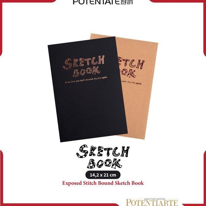 

Sale Buku Sketsa Potentate 14,2X21Cm Exposed Stitch Bound Sketchbook
