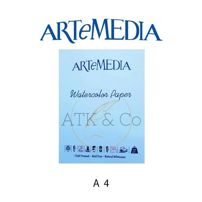 

Sale Artemedia Watercolor Paper A4 200Gr - Kertas Water Color Cat Air 200Gsm Isi 12 Lembar