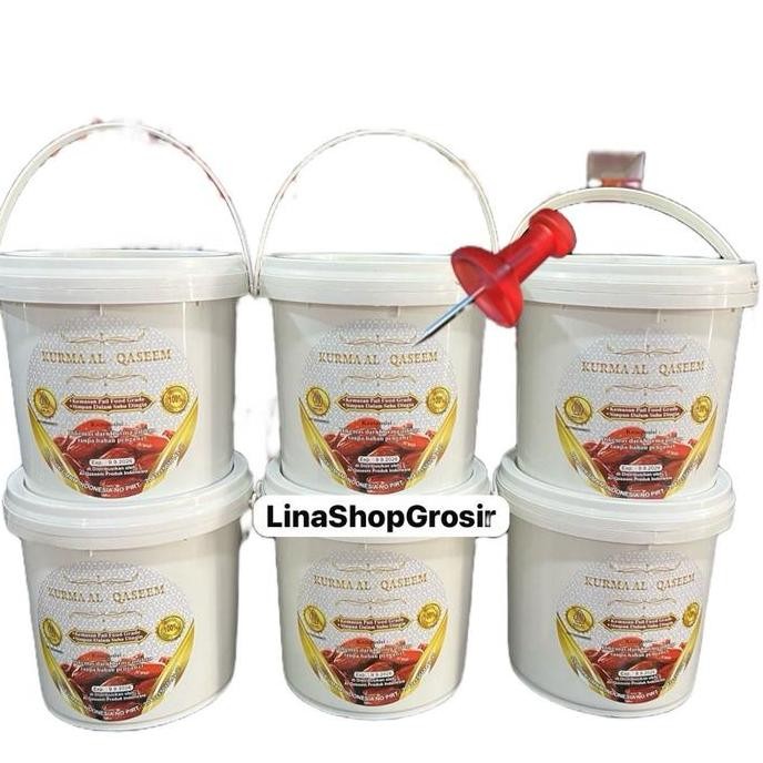 

JH8 Promo Kurma Qurma Al Qaseem Dapat 2 Ember Exp 2026 - Berat 500gr Per Ember/Kurma Timba Al Qaseem