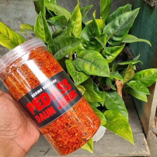 

JH8 diidapur Jar 330gr - Kering Kentang Mustofa Pedas Daun Jeruk Original Kemasan Toples