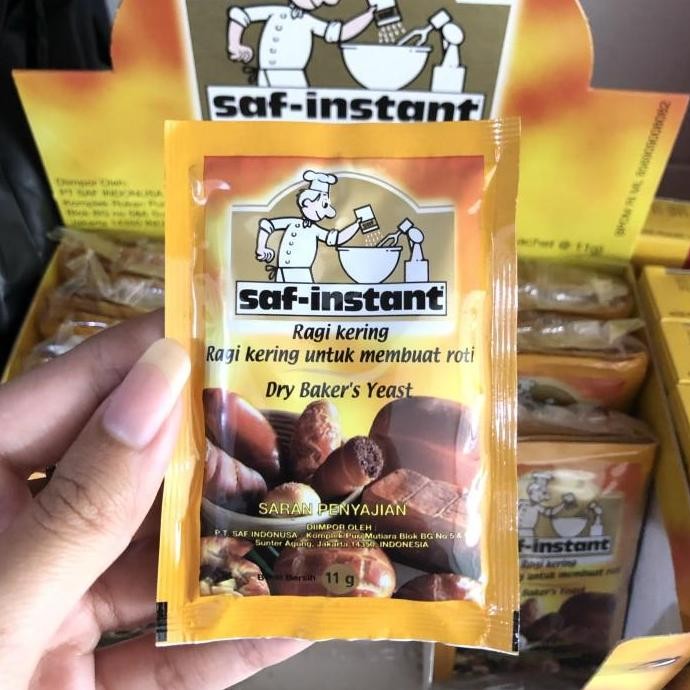 

(Expert) Saf Instant Isi 4 Ragi Instan Saf Sachet 11 gr