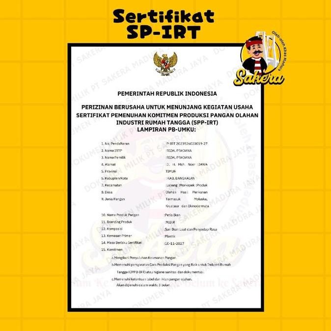 

JH8 (Sakera) 600g Petis Madura Asli ikan tongkol MDR