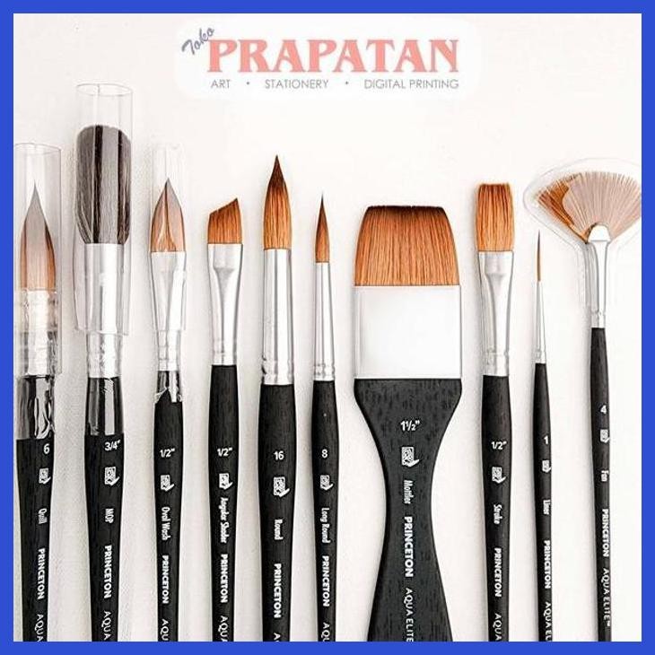 

( SEKOLAH / LUKIS ) PROMO KUAS LUKIS PRINCETON AQUA ELITE SERIES 4850 WATERCOLOR BRUSH (SENI / MENGGAMBAR / ART / KERAJINAN ) GOOD QUALITY