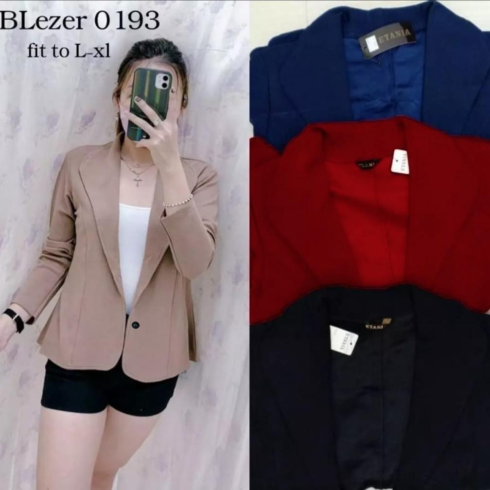 Termurah Blazer Wanita Korea / Blazer Wanita Terbaru Kerja Formal Areta