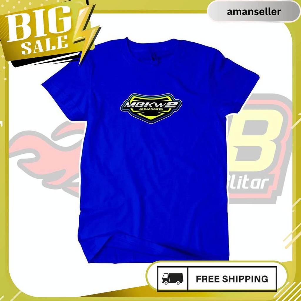 Kaos Mbkw2 Katun Combed Distro Kaos Racing Termurah
