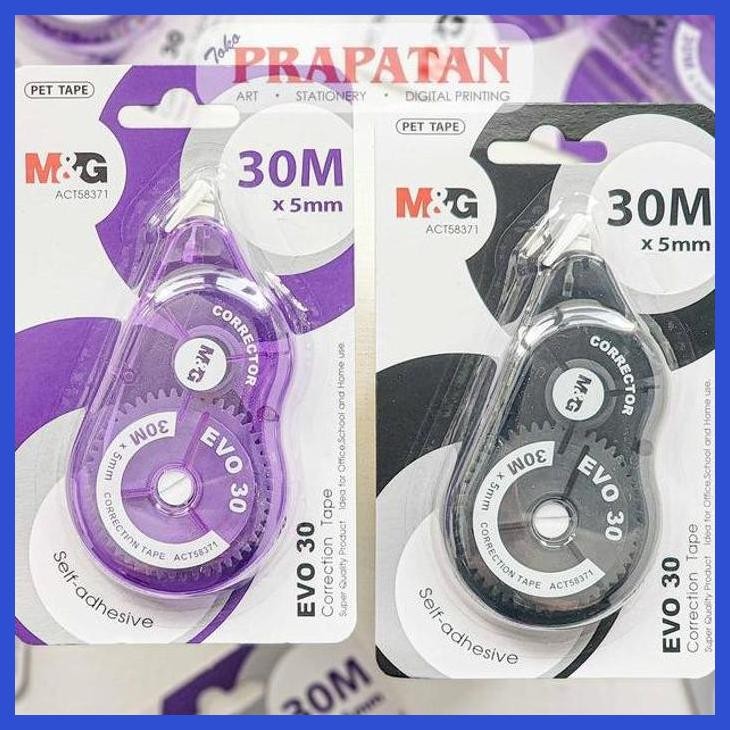 

( SEKOLAH / LUKIS ) SALE M&G CORRECTION TAPE 30M ACT58371 | TIP EX KERTAS (SENI / MENGGAMBAR / ART / KERAJINAN ) PACKING AMAN