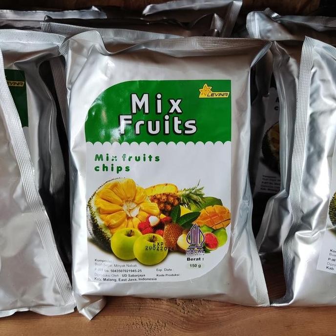 

Mix fruit Keripik buah Levina kripik Malang isi campur 150 gram