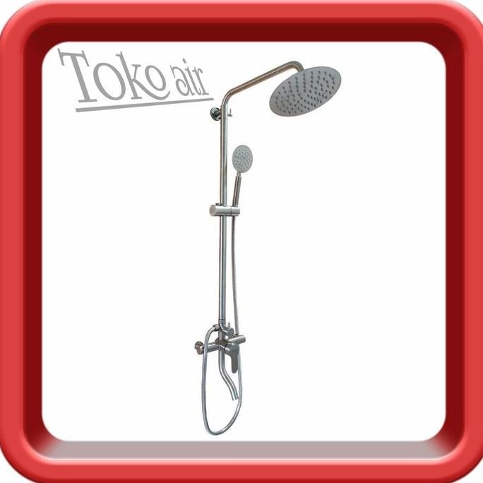 Shower Coloum Stainless Steel Set/Shower Tiang Mandi Stainless 304