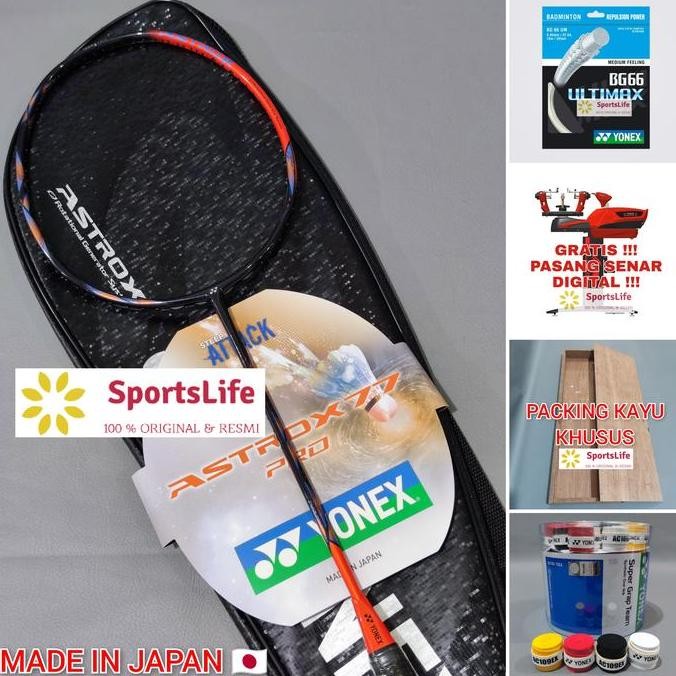 [sportshop] RAKET BADMINTON YONEX ASTROX 77 PRO ORIGINAL MADE IN JAPAN