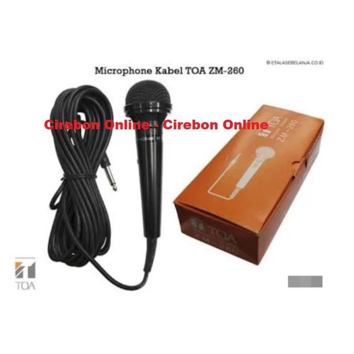 (Expert) Mic Toa ZM 260 Dengan KABEL MIC ASLI TOA ZM-260