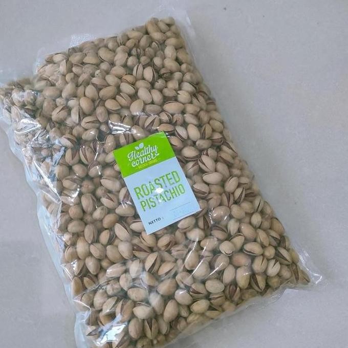 

Kacang Pistachio Panggang Oven Roasted ( Kacang Arab Matang ) 1 KG