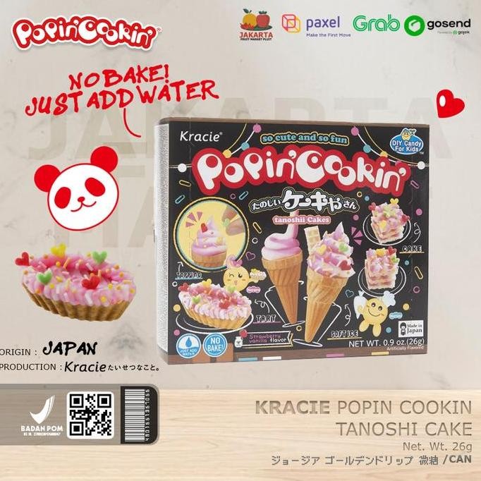 

KRACIE POPPIN COOKIN Candy Kit Snack Permen masak masakan