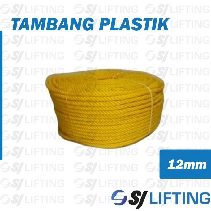 

Tali Tambang Plastik / PE Rope 12mm ROLL