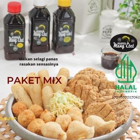 

PEMPEK PALEMBANG PAKET CAMPUR MANG ETET