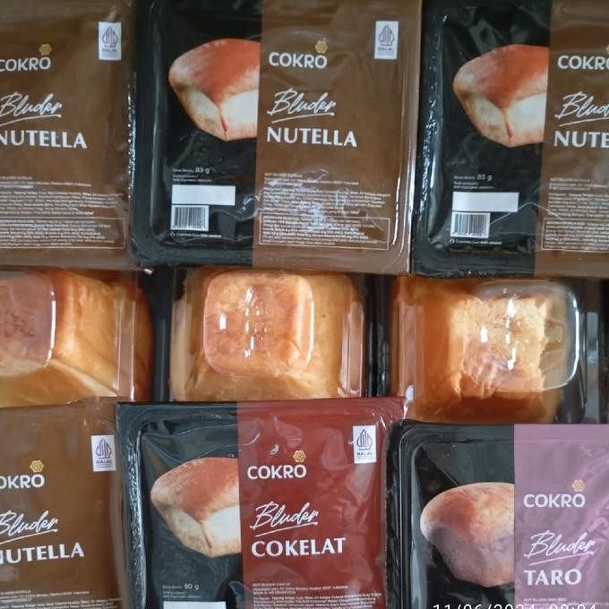 

ROTI EMPUK BLUDER COKRO PAKET ISI 10 KHAS MADIUN Cokelat Kismis Kacang