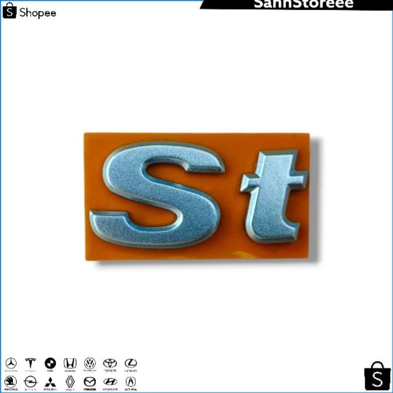 Emblem Bagasi Xtrail T30 (ST) Original Genuine Part/ Emblem Logo ST Nissan Xtrail T30 Original AST