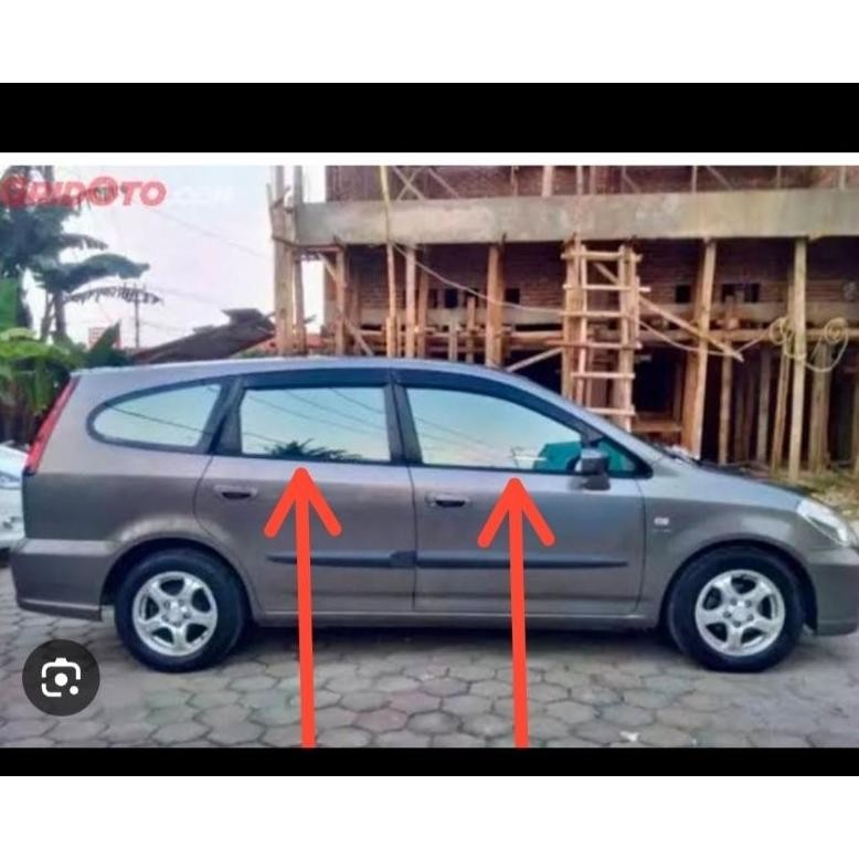 karet pelipit kaca luar water strip kaca luar mobil honda stream AST