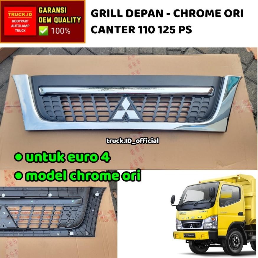 GRILL GRILLE RAM RAMBANG CANTER COLT DIESEL 110 125 EURO 4 (CHROME) *8738 AST