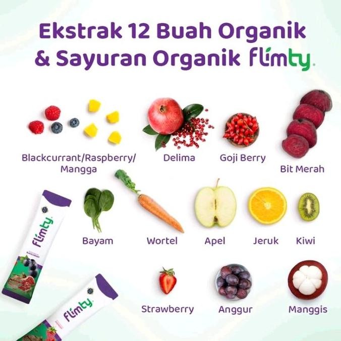 

FLIMTY - 1 SACHET - MINUMAN SERBUK SEHAT ENAK