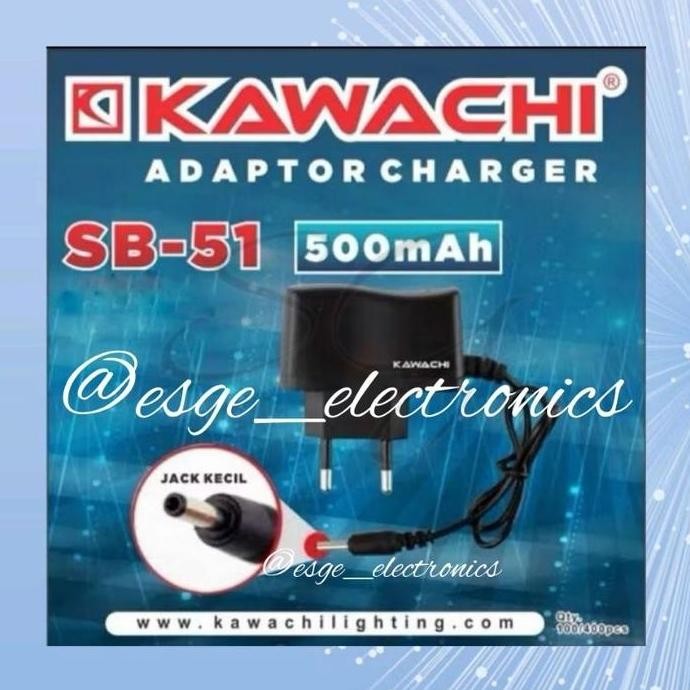 hanya disini] ORIGINAL ADAPTOR CHARGER SENTER KEPALA KAWACHI COLOKAN CHARGER SERBAGUNA CAS SENTER AD