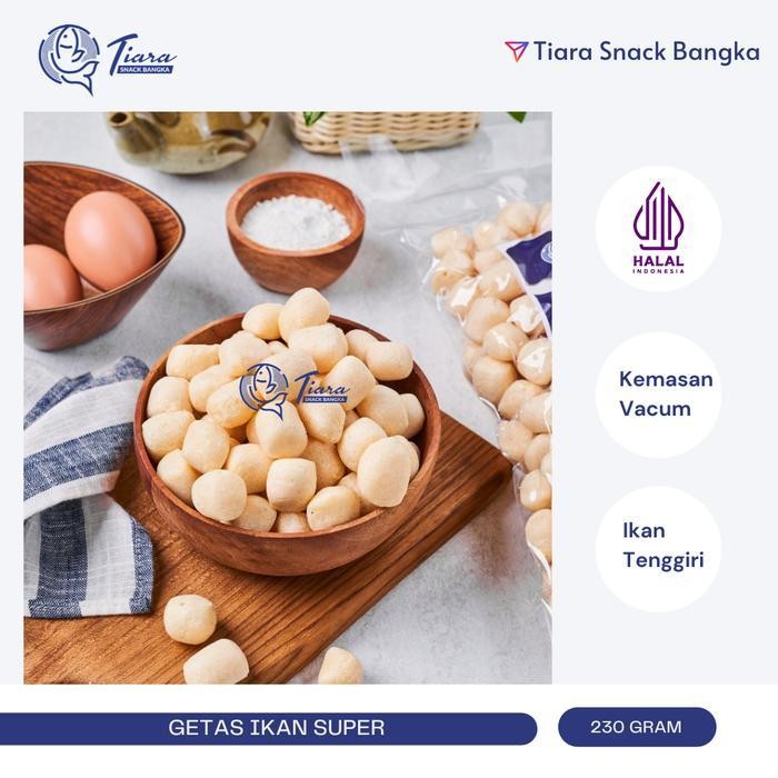 

Krupuk Getas Super Ikan Tenggiri Khas Bangka By Tiara Snack Bangka