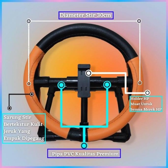 [Expert] Steering Wheel Android Bussid Buat HP