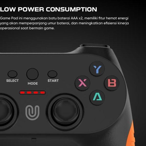 Gamepad Wireless Unitech 2.4G Cm039 Untuk Android Tablet Ps3 Laptop Joysti Game Pad Controller