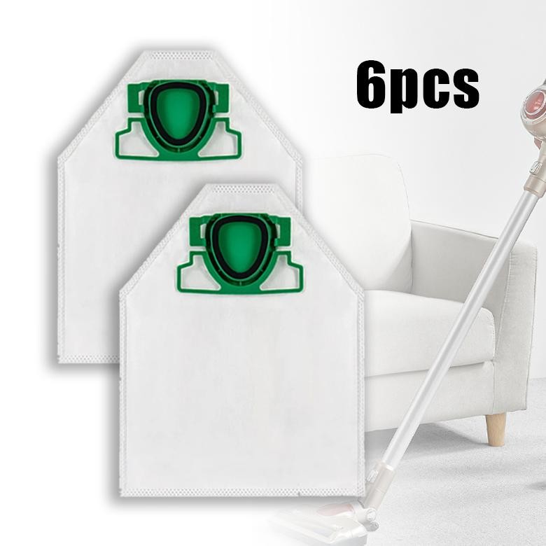 NEW 6pcs Dust Bag Vacuum Cleaner Vorwerk Vk200 Fp200 / Kantong Debu Kobold Vorwerk [terbaik][terlari