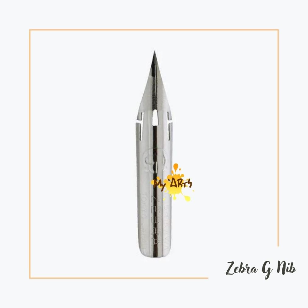 

Zebra G Nib SATUAN Comic Pen Mata Pena Calligraphy Dip Pen Kaligrafi Lettering DiM
