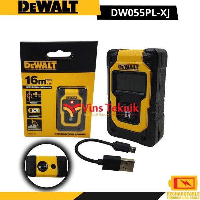 

Sale Laser Distance Measurer 16M Meteran Laser Mini Dewalt Dw055Pl
