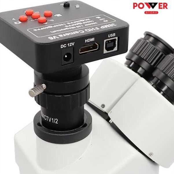 

Sale Kamera Mikroskop Industrial Magnifier Full Hd6 38Mp 2K - V6 [Hitam]