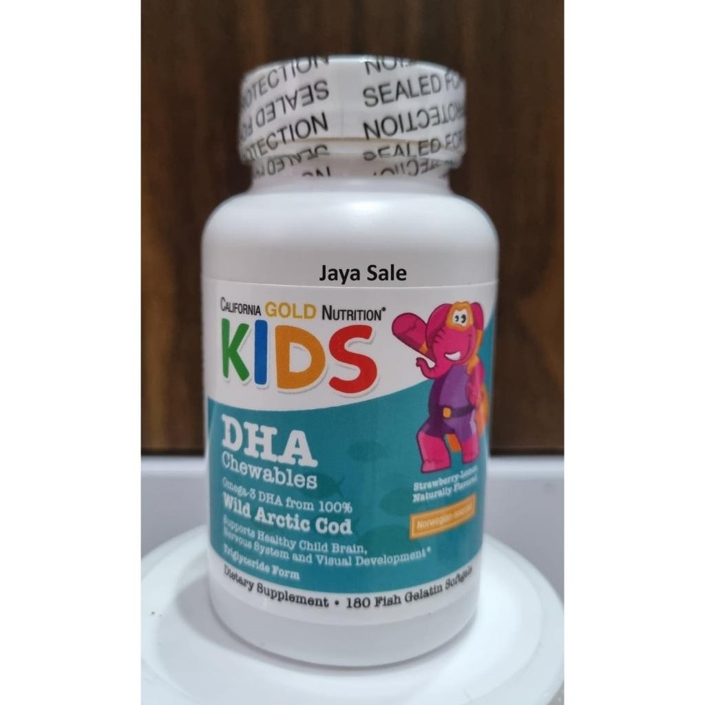 California Gold Nutrition Children'S Dha Chewables New Best Quality 100% Original
