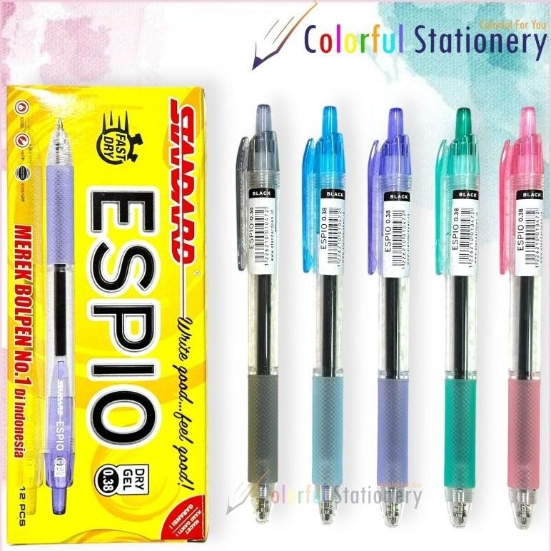 

Pulpen / Ballpoint / Pen Standard ESPIO (12 Pcs) DiM