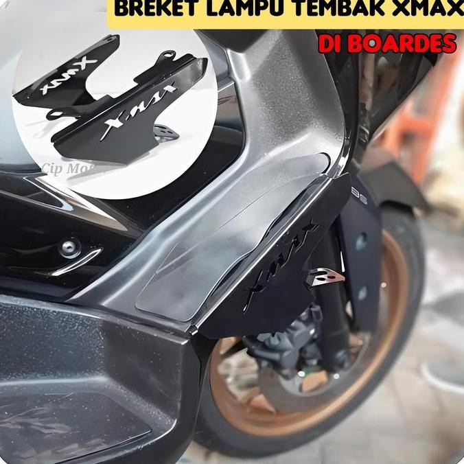 Breket Dudukan Lampu XMAX Model Brixton Brixxton Bukan Crashbar Xmax BEST QUALITY